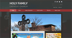 Desktop Screenshot of holyfamilyyakima.org